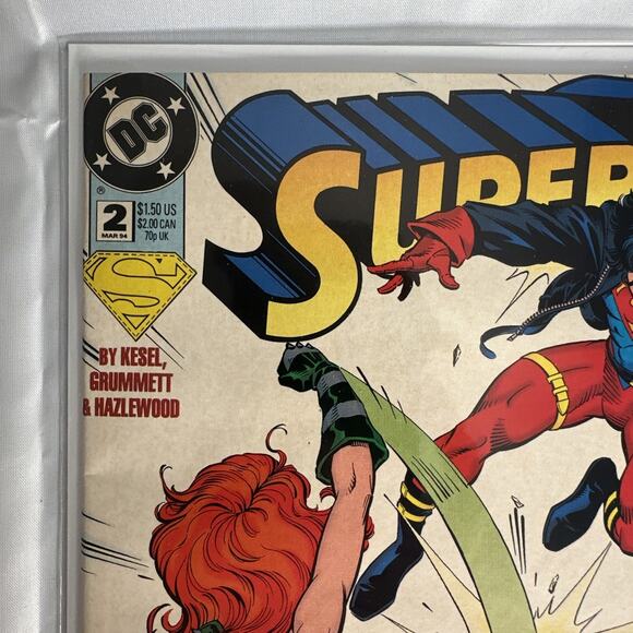 SUPERBOY #2 1994 Mar - DC Comics VF/NM She's A Knockout! - Picture 2 of 8